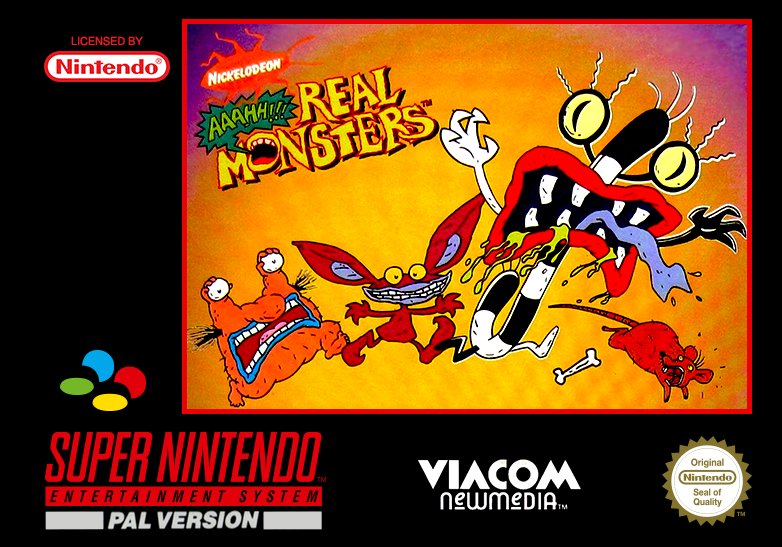 Aaahh!!! Real Monsters cover