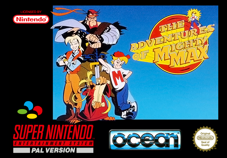 Adventures of Mighty Max, The cover