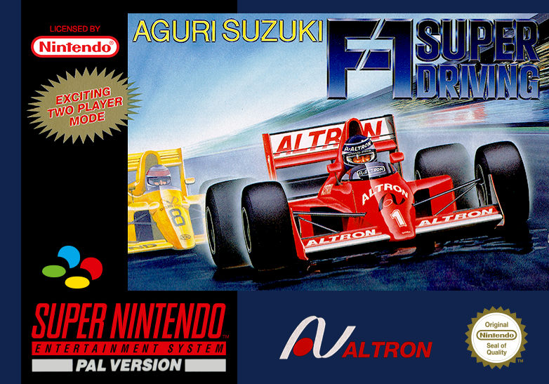 Aguri Suzuki F-1 Super Driving cover