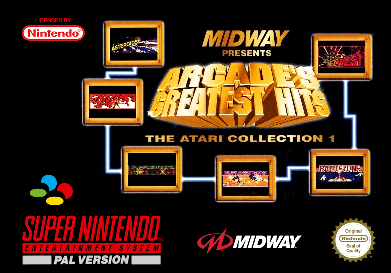 Arcade's Greatest Hits - The Atari Collection 1 cover