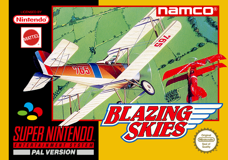 Blazing Skies cover