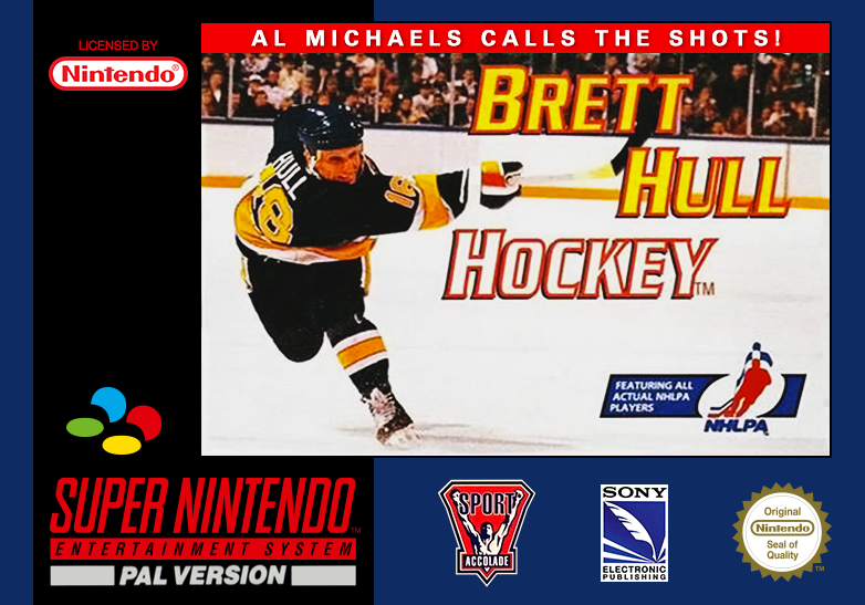 Brett Hull Hockey cover