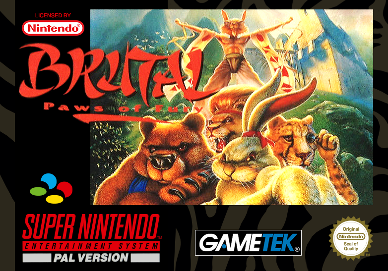 Brutal - Paws of Fury cover
