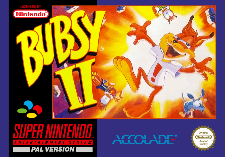Bubsy II cover