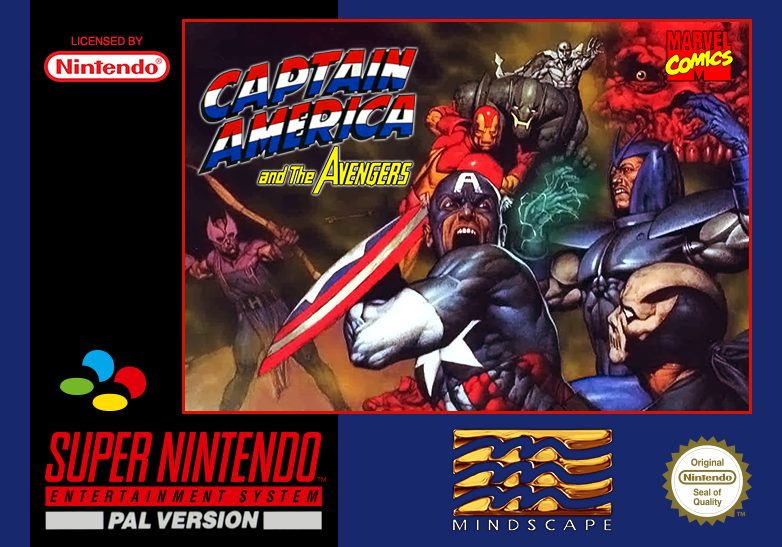 Captain America and the Avengers cover