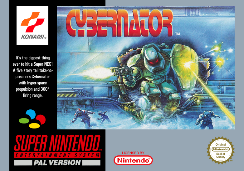 Cybernator cover
