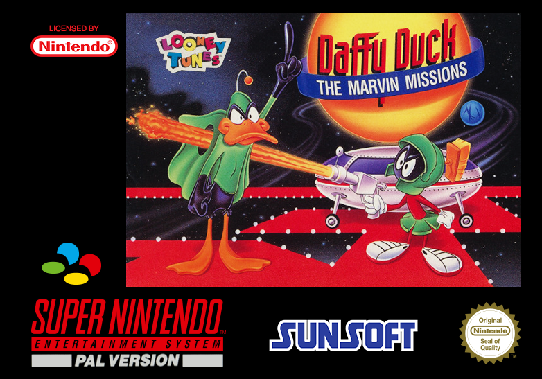 Daffy Duck - The Marvin Missions cover