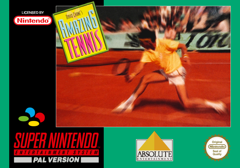 David Crane's Amazing Tennis cover
