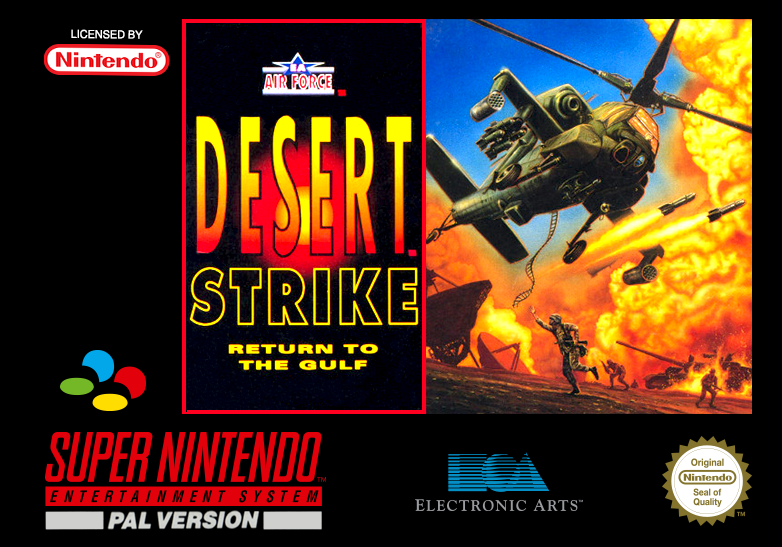 Desert Strike - Return to the Gulf cover
