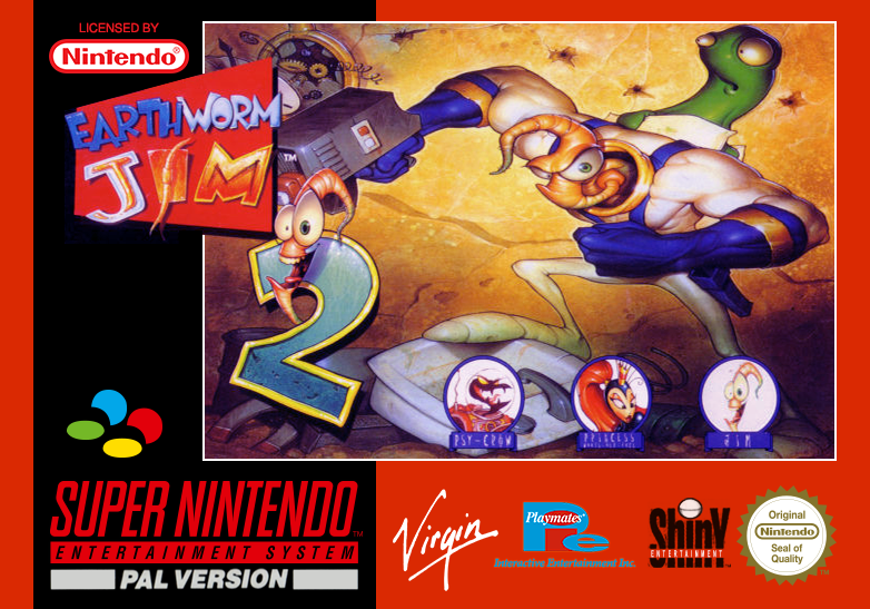 Earthworm Jim 2 cover