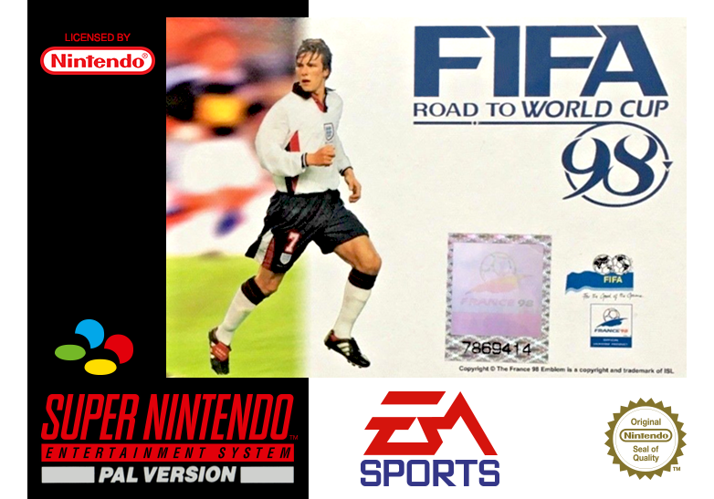 FIFA - Road to World Cup 98 cover