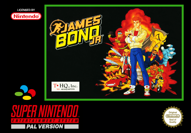 James Bond Jr cover