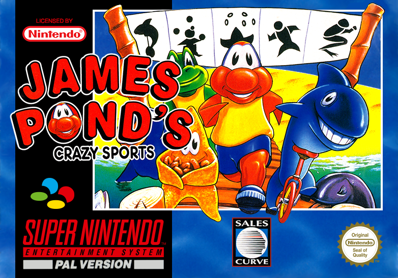 James Pond's Crazy Sports cover