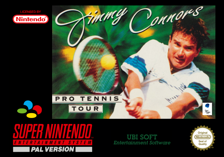 Jimmy Connors Pro Tennis Tour cover