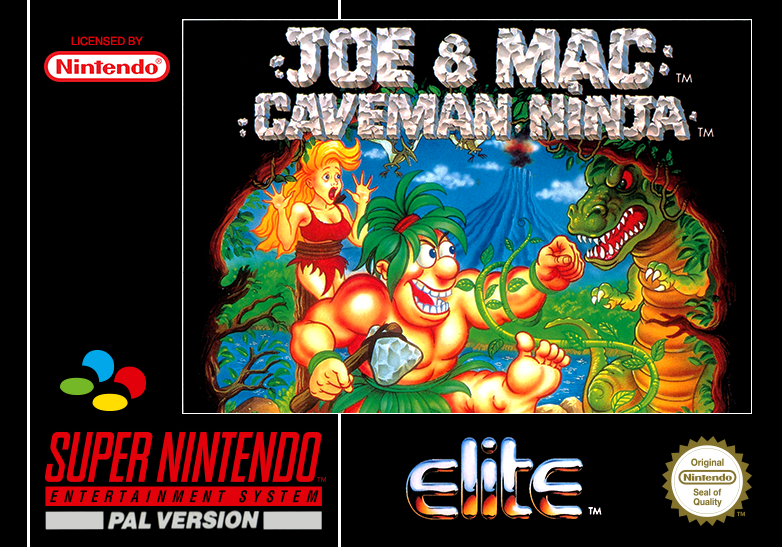 Joe & Mac - Caveman Ninja cover