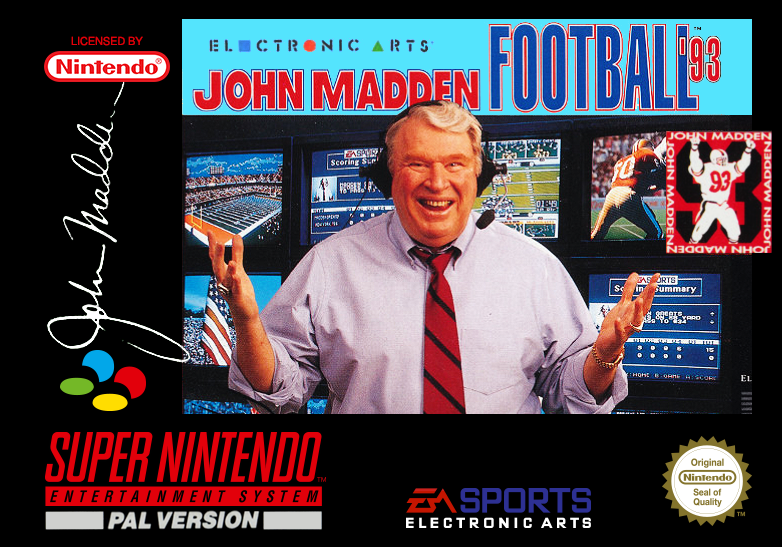 John Madden Football '93 cover