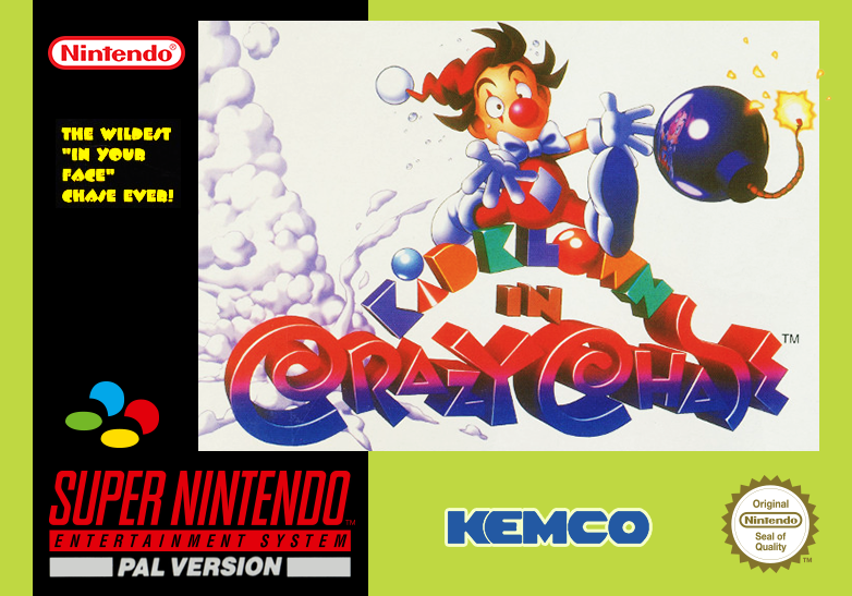 Kid Klown in Crazy Chase cover