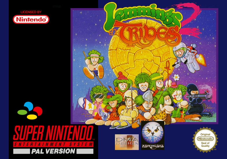 Lemmings 2 - The Tribes cover