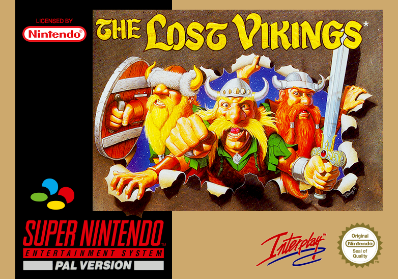 Lost Vikings, The cover