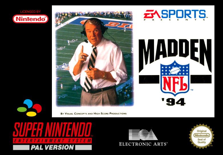 Madden NFL '94 cover