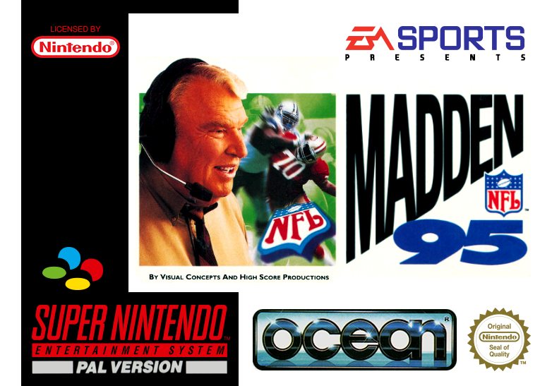 Madden NFL 95 cover