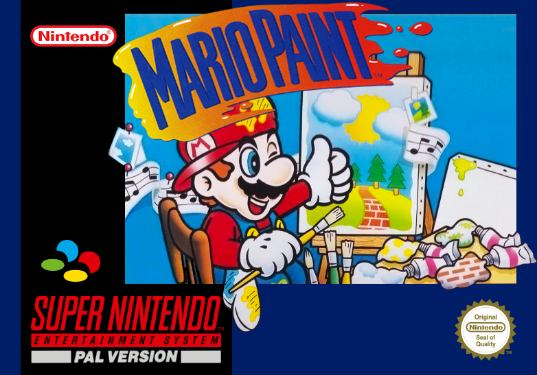 Mario Paint cover