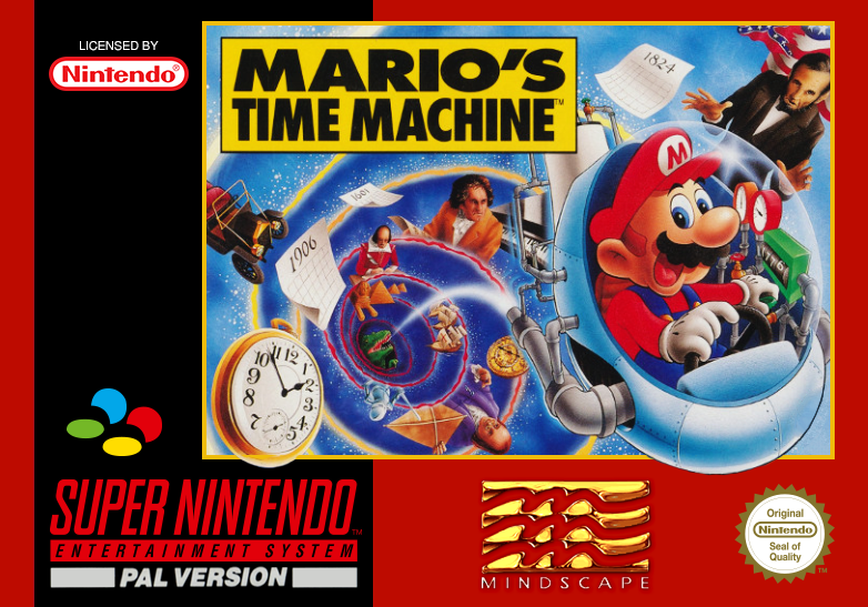 Mario's Time Machine cover