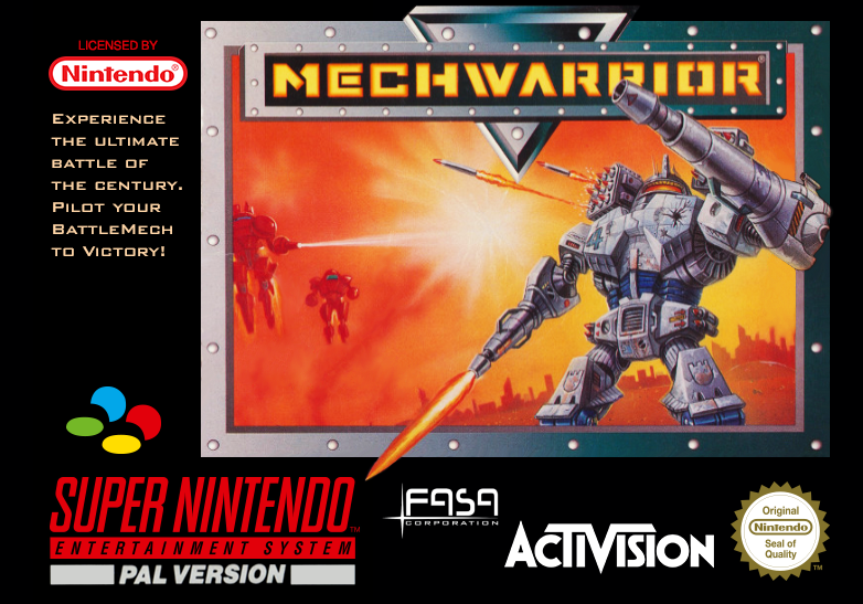 MechWarrior cover