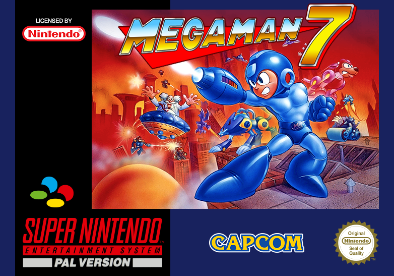 Mega Man 7 cover
