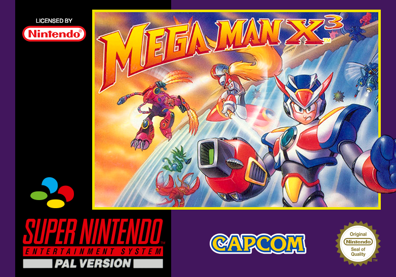 Mega Man X3 cover