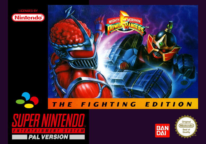 Mighty Morphin Power Rangers - The Fighting Edition cover