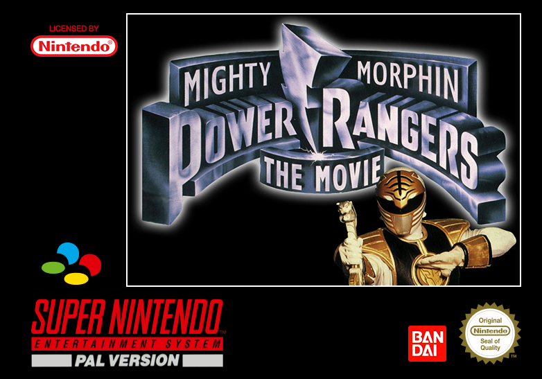 Mighty Morphin Power Rangers - The Movie cover
