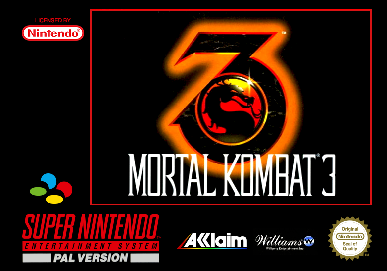 Mortal Kombat 3 cover