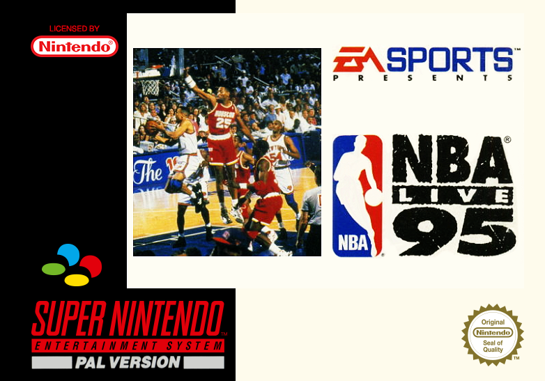 NBA Live 95 cover