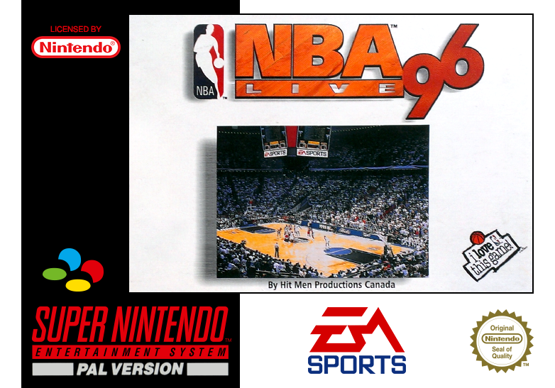 NBA Live 96 cover