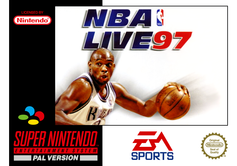 NBA Live 97 cover