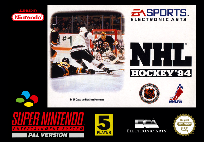 NHL Hockey '94 cover