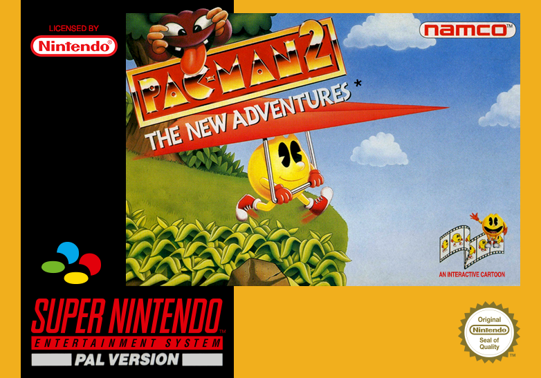 Pac-Man 2 - The New Adventures cover