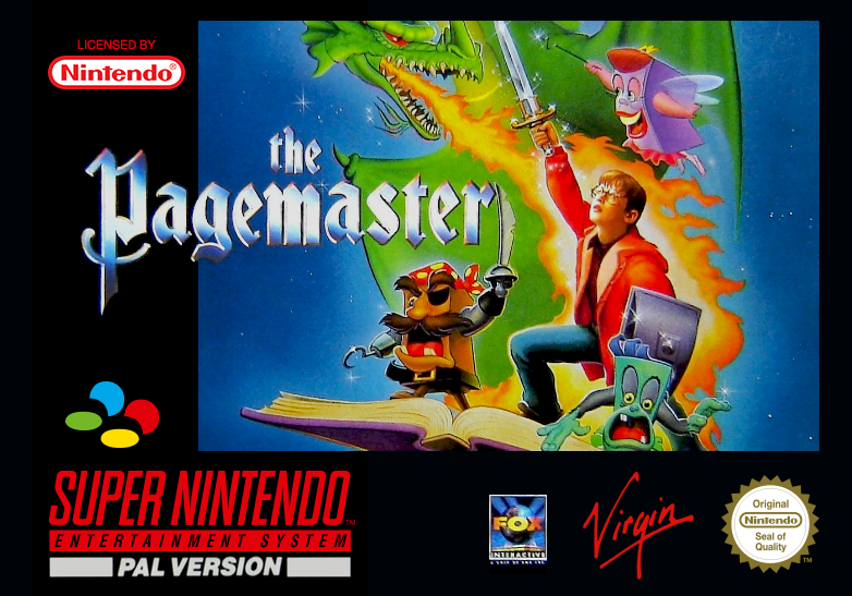 Pagemaster, The cover