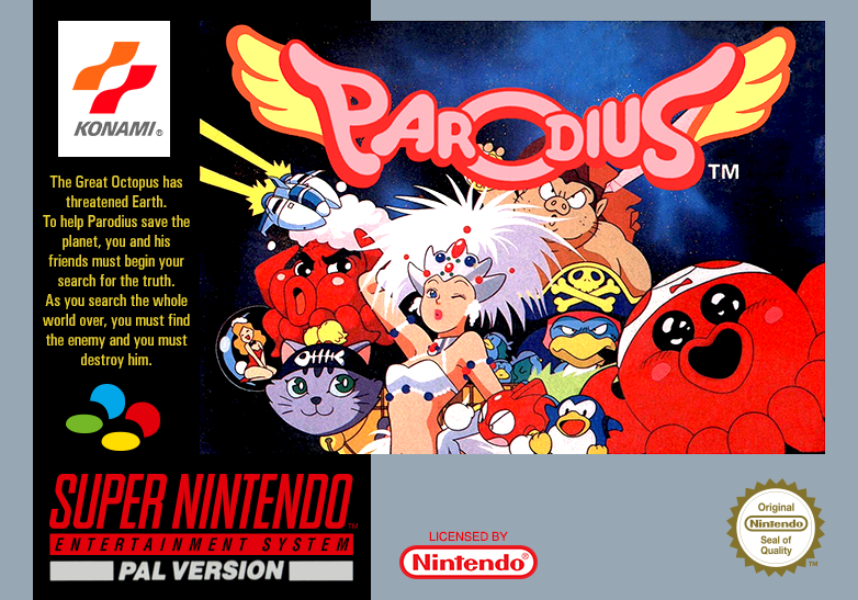 Parodius cover