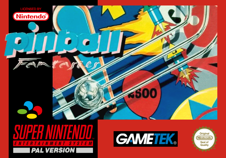 Pinball Fantasies cover