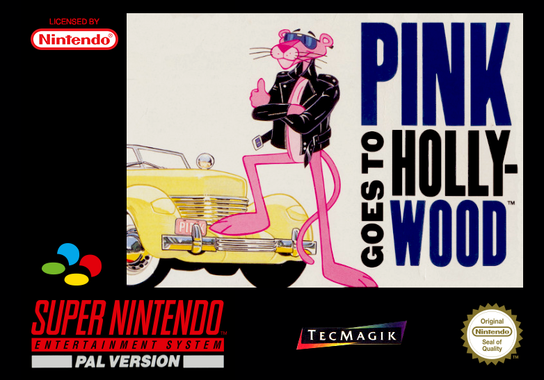 Pink Goes to Hollywood cover