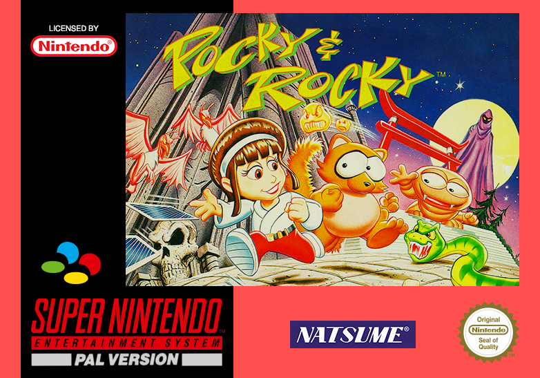 Pocky & Rocky cover