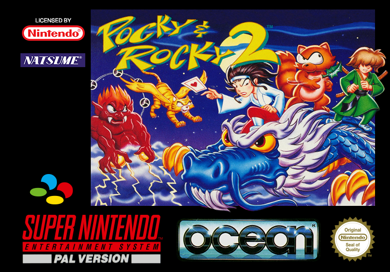 Pocky & Rocky 2 cover