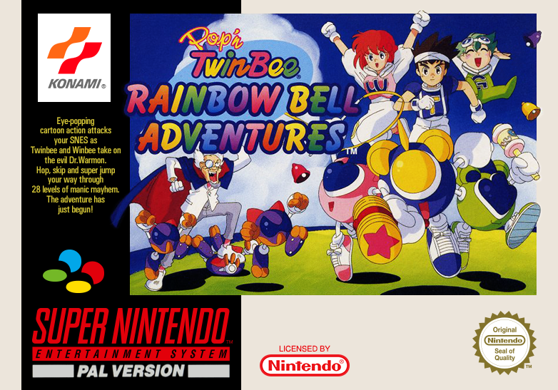 Pop'n TwinBee - Rainbow Bell Adventures cover