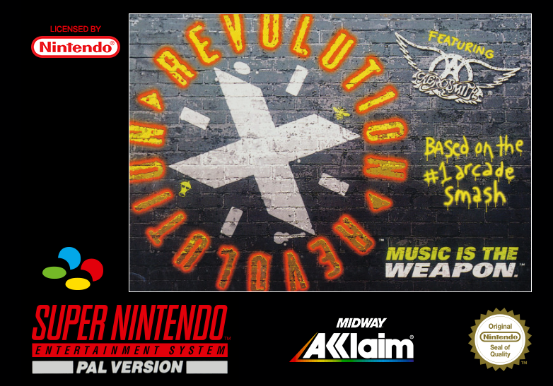 Revolution X cover