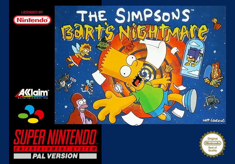 Simpsons, The - Bart's Nightmare cover