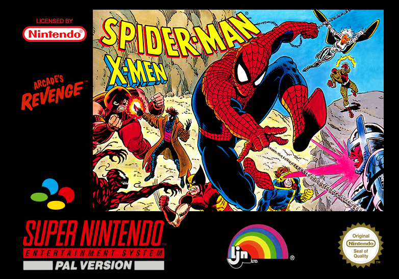 Spider-Man - X-Men - Arcade's Revenge cover