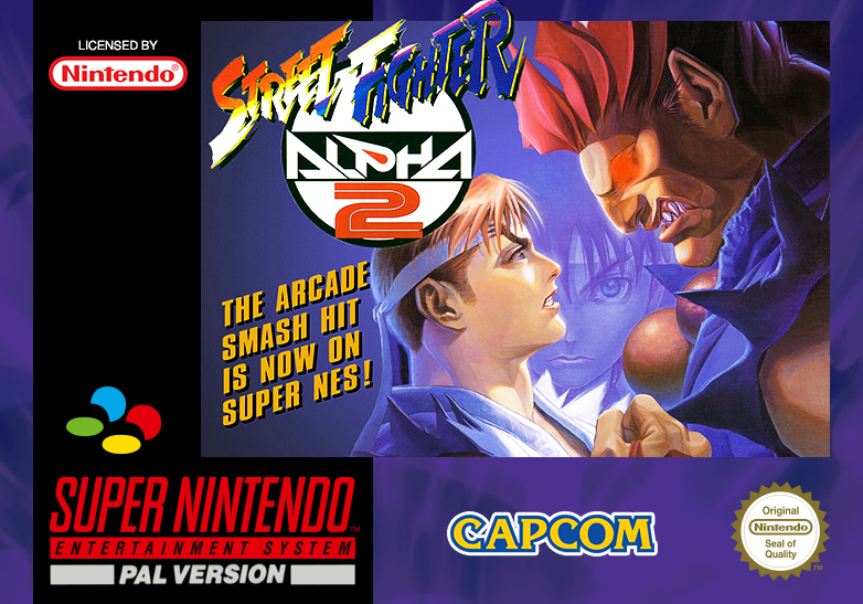 Street Fighter Alpha 2 cover