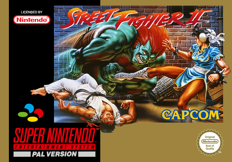 Street Fighter II cover